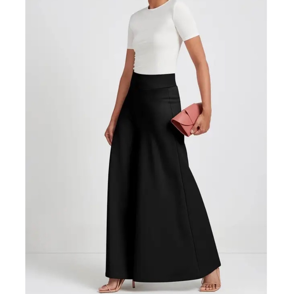 Marcella Georgia Pants Extra Wide Leg Ponte Trouser